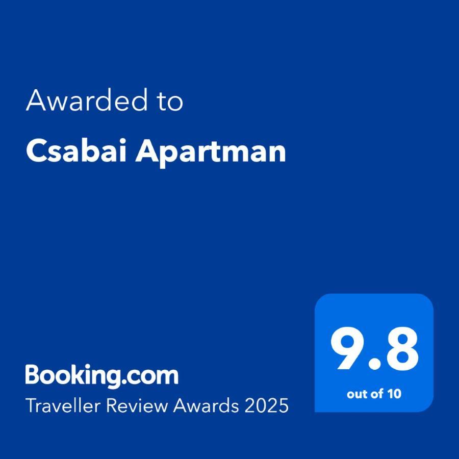 Csabai Apartman Бік Екстер'єр фото